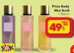 PRİZE BODY MİST SİMLİ LOSYON 250ML